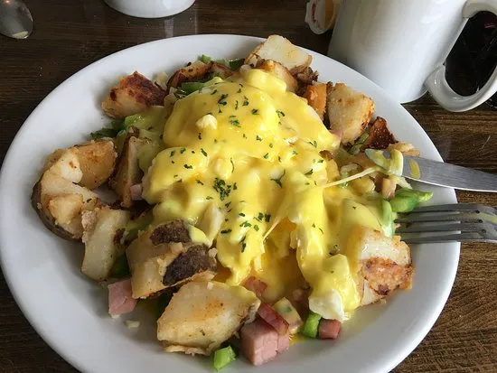 Delicious Eggs Benedict Poutine in Saskatoon, SK